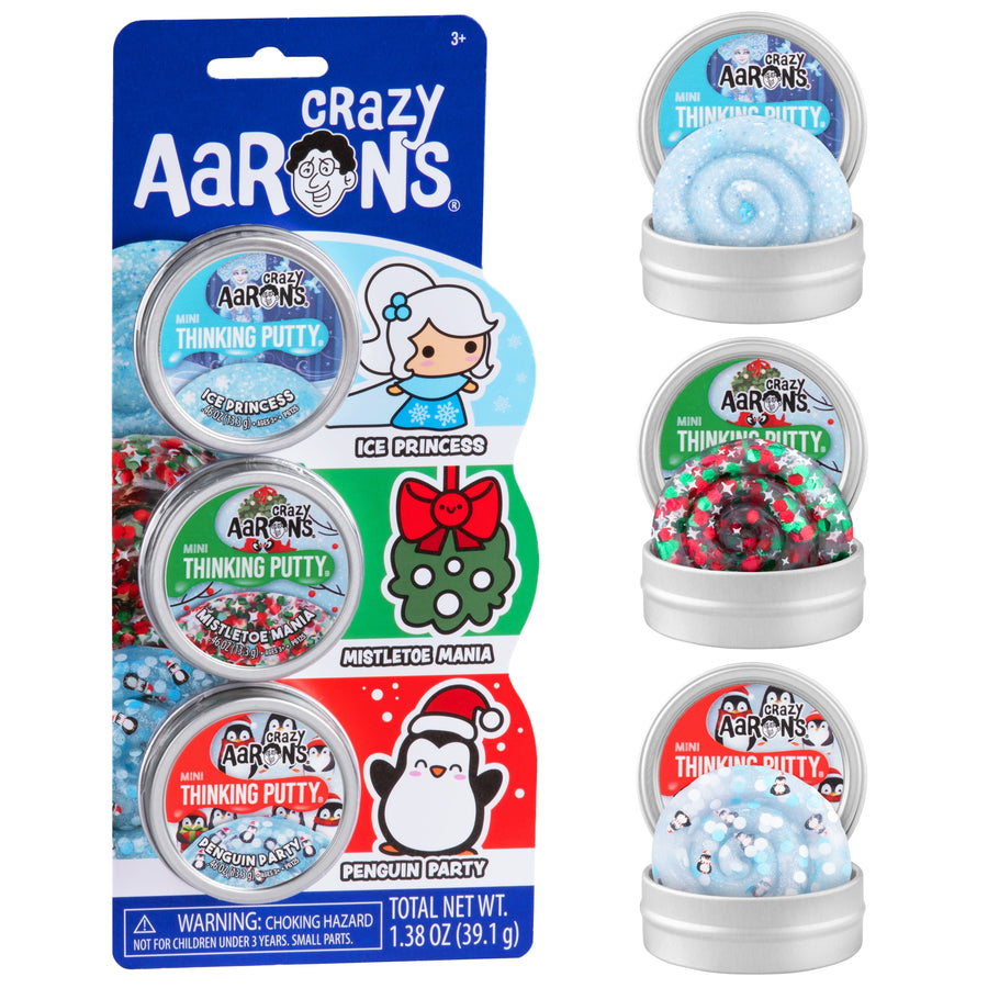 Christmas 2" Fidget Three Pack F0
